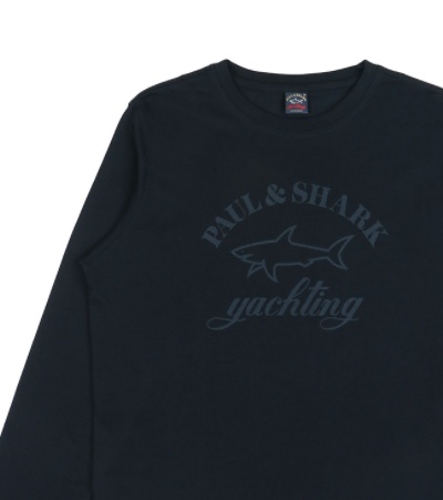 PAUL & SHARK LOGO LONG-SLEEVED T-SHIRT