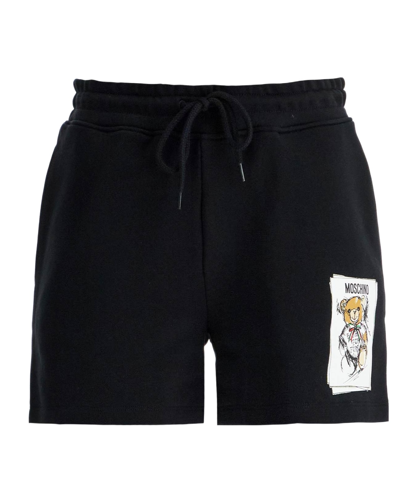 Moschino Sweatshirt Shorts In Black