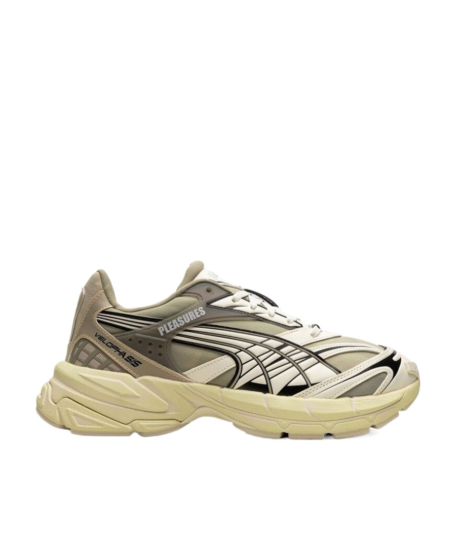 Puma Pleasures Velophasis Lace-up Sneakers In Nude