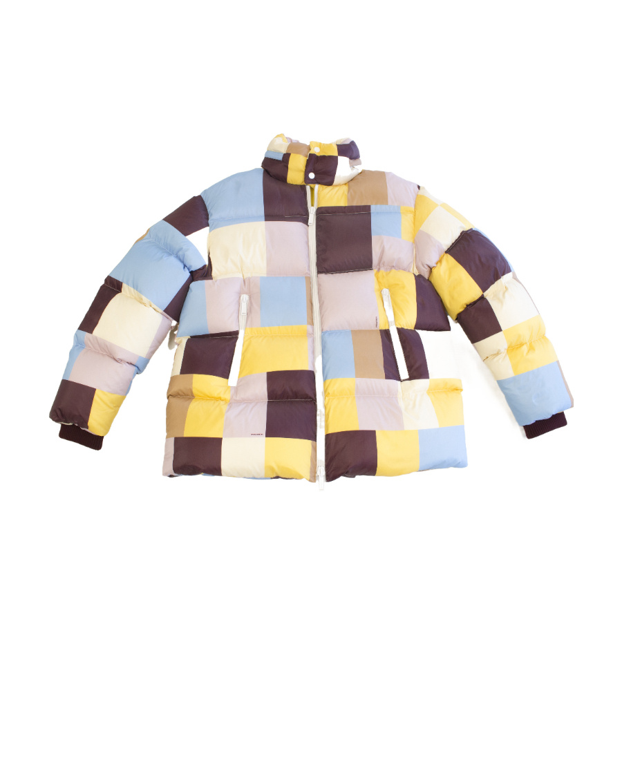 Dsquared2 Logo Long-sleeved Jacket In Multicolor