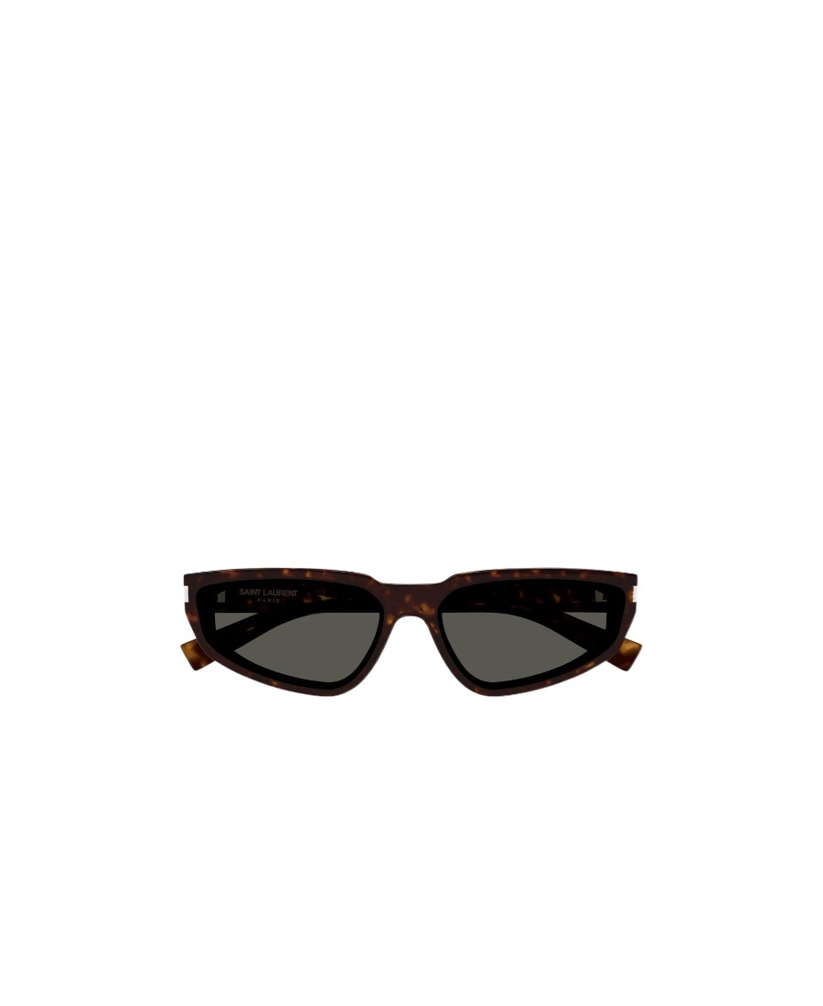 Saint Laurent Nova Tortoiseshell Sunglasses In Black