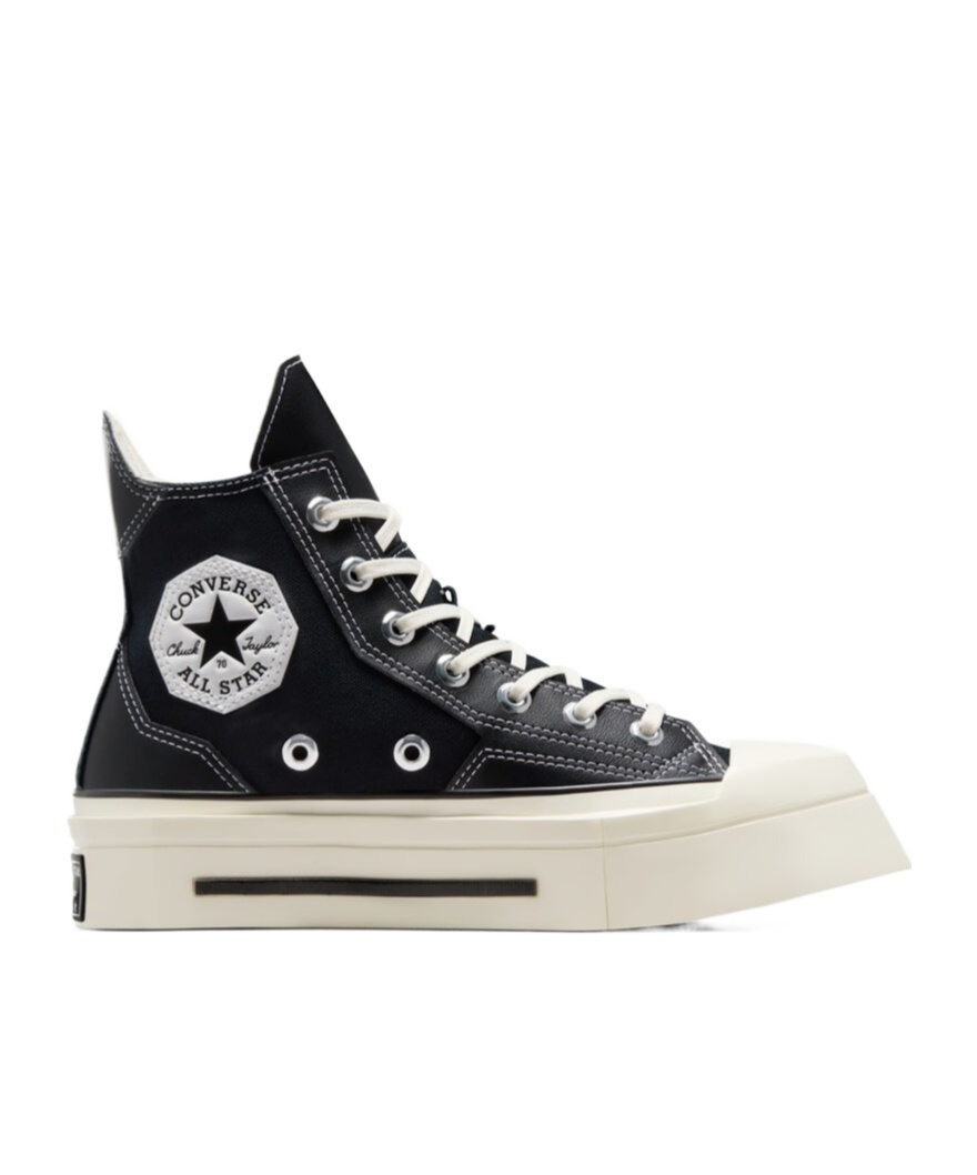 Converse Square Head High Top Casual Shoes In Black