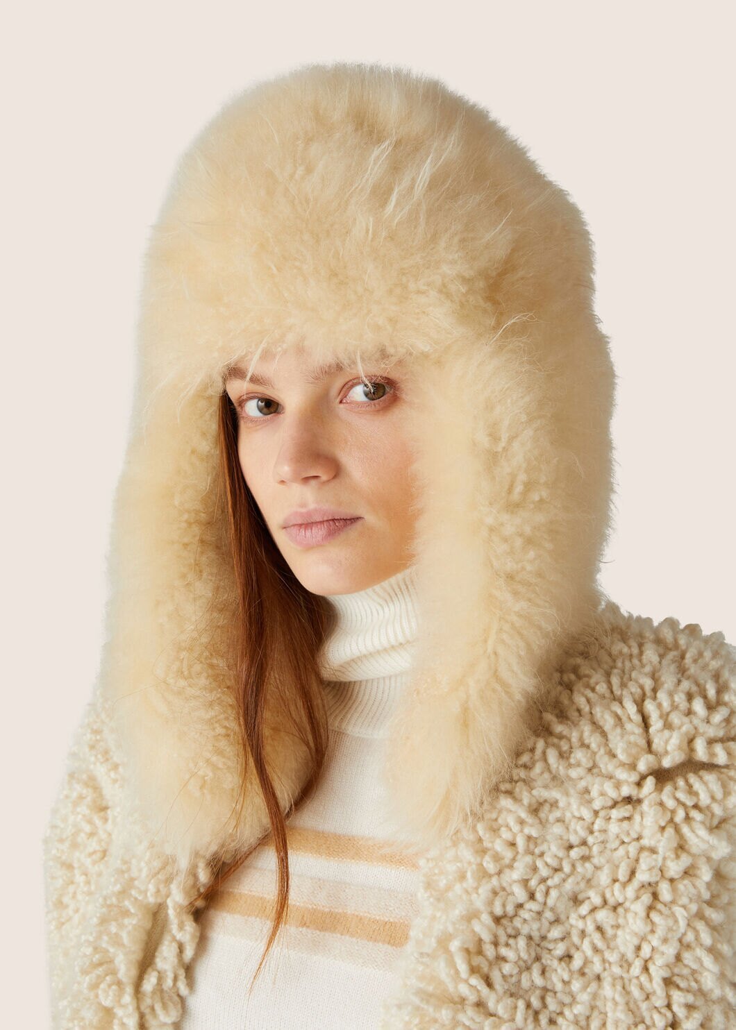 Loro Piana Martha's Hat In Light Cream