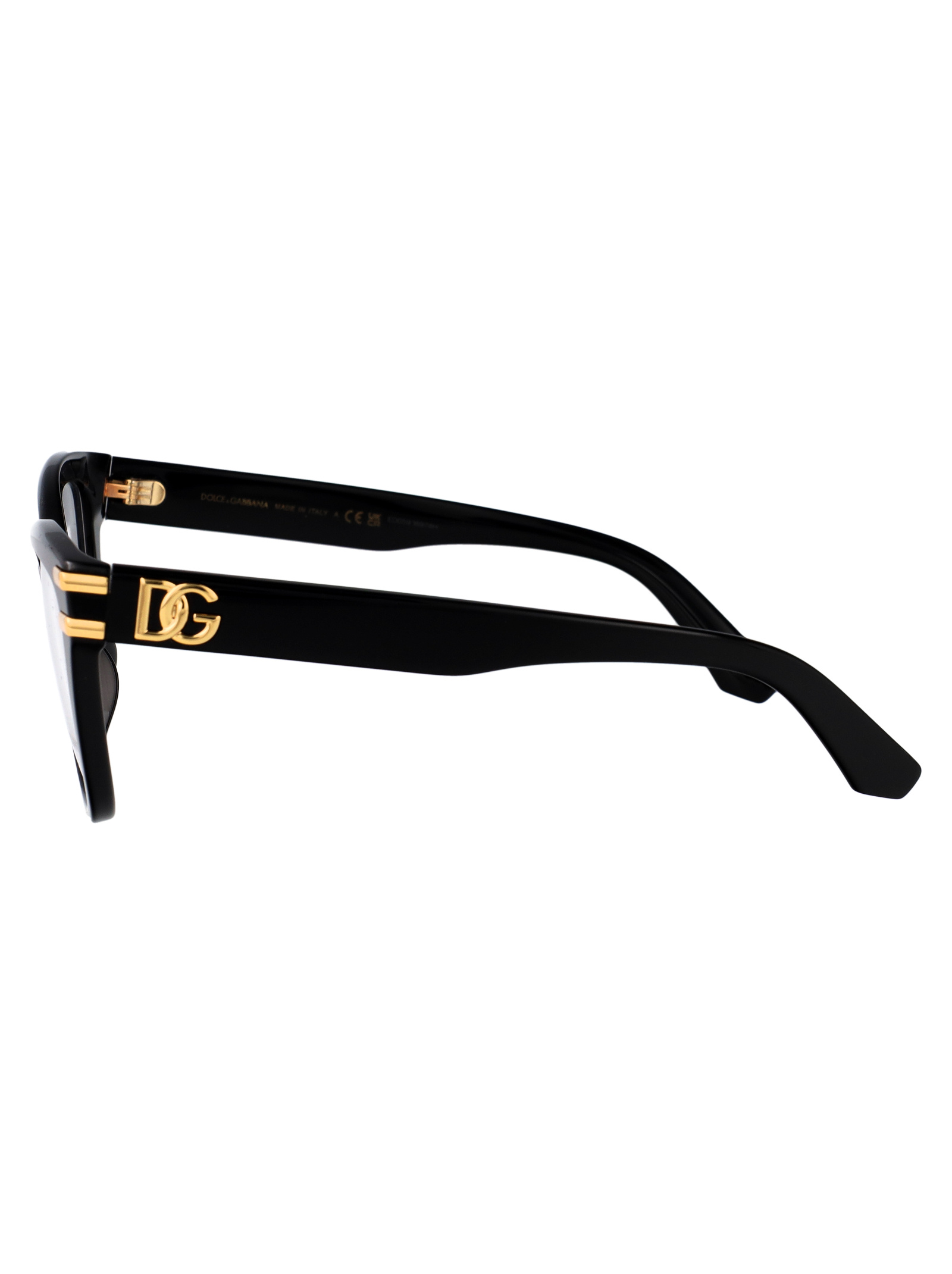 Dolce & Gabbana Full Frame Plain Mirror In Black