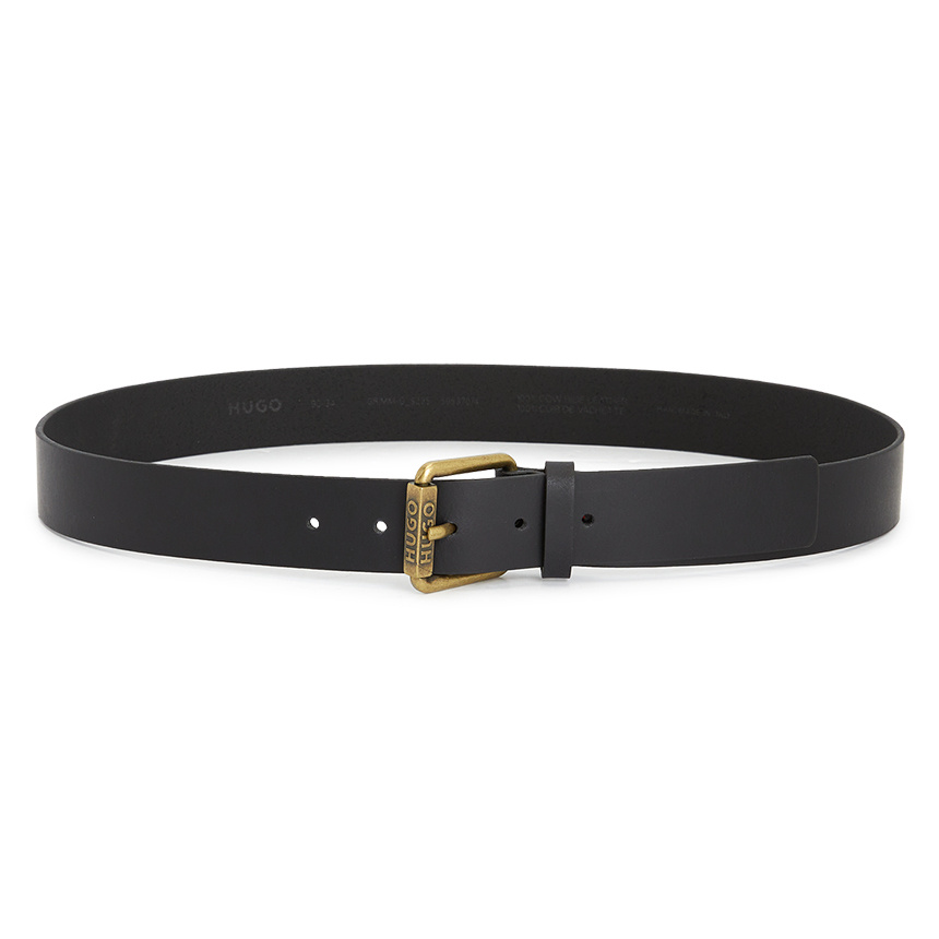 Hugo Boss Adjustable Waist Belt In Black