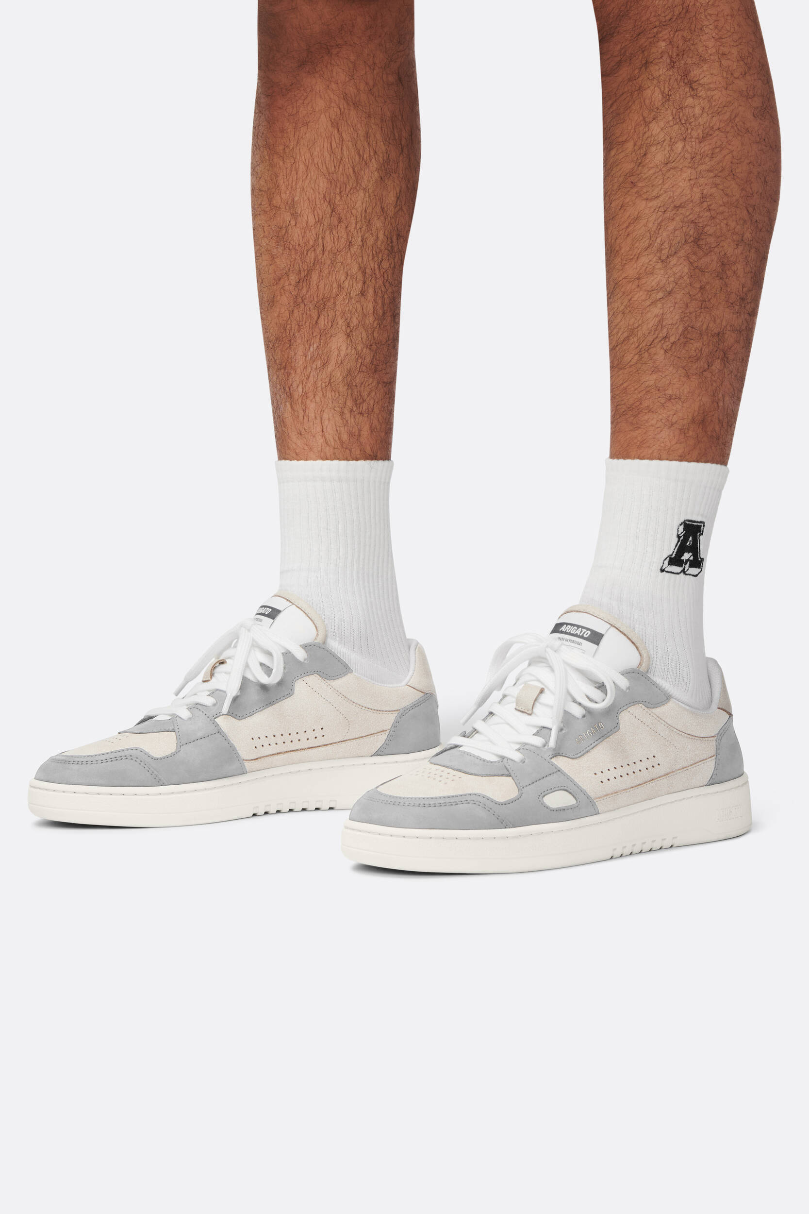 Axel Arigato Sneakers Made Of Beige Leather In White