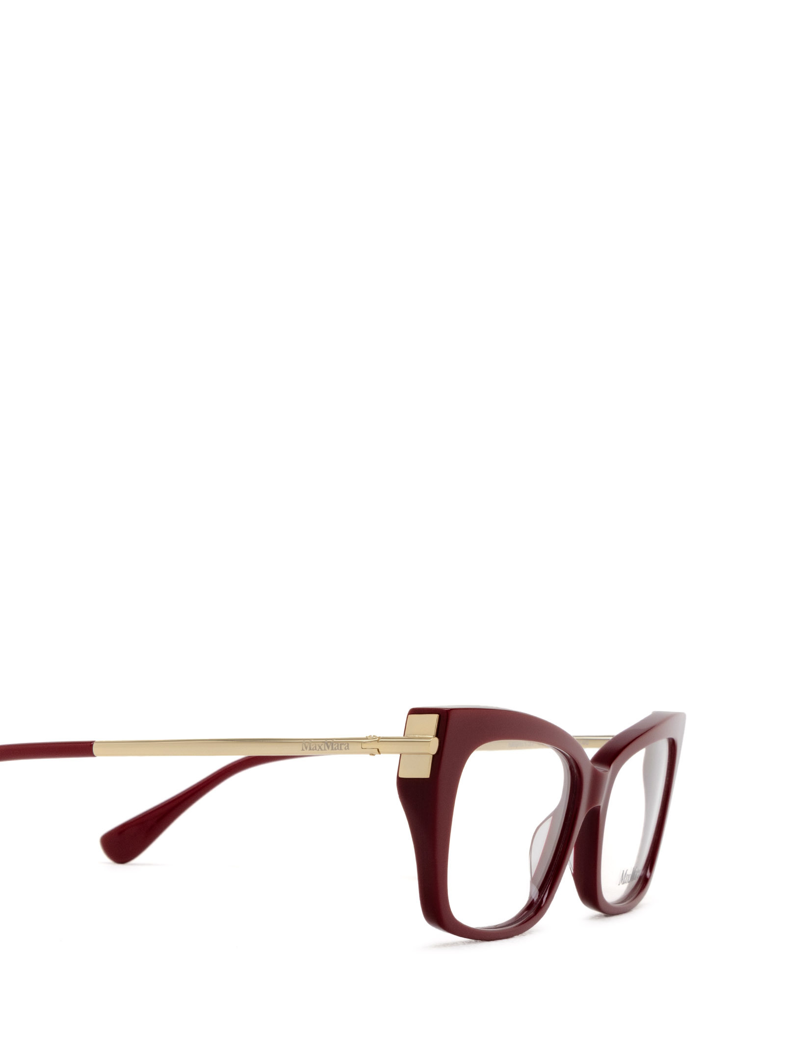 Max Mara Logo Flat Mirror In Brown