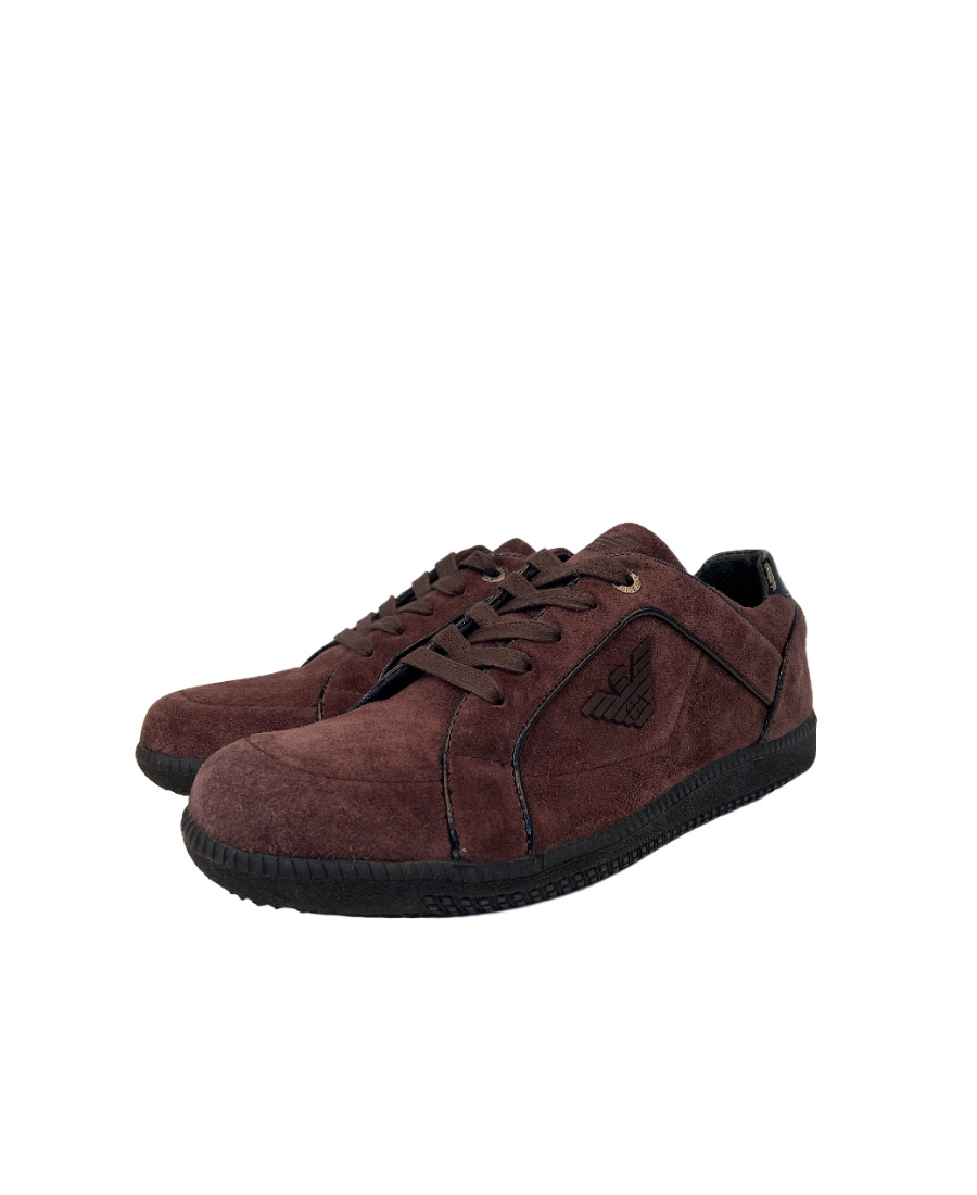 EMPORIO ARMANI LOGO CASUAL SPORTS SHOES