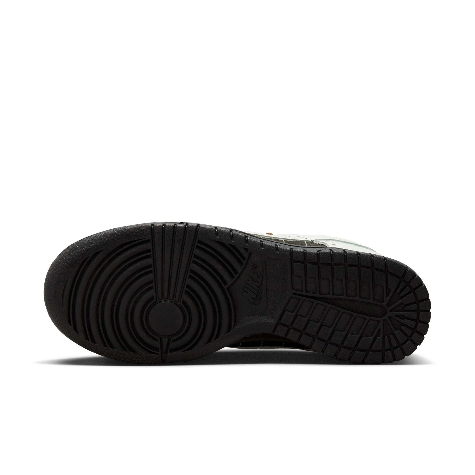 Nike Dunk Low 'brogue Pinstripe' Sneakers In Black