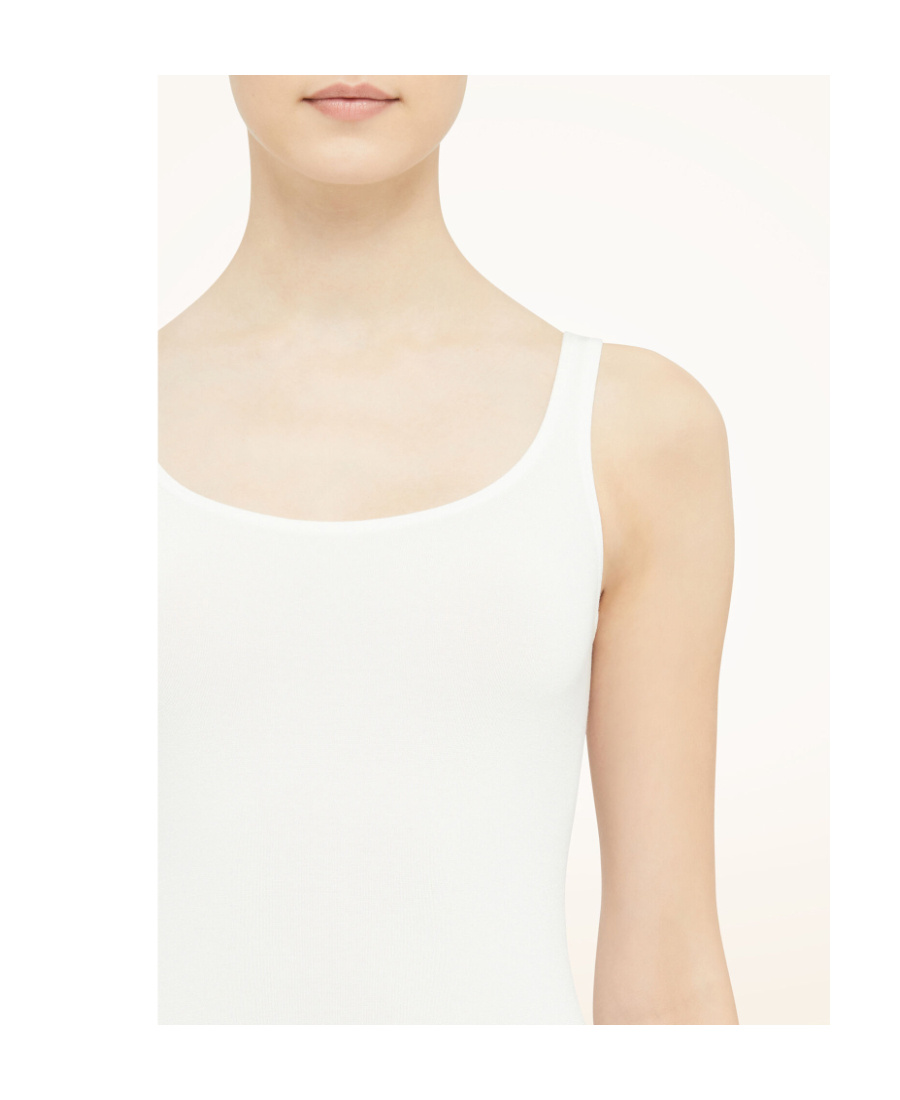 Wolford Cotton Blend Body In White