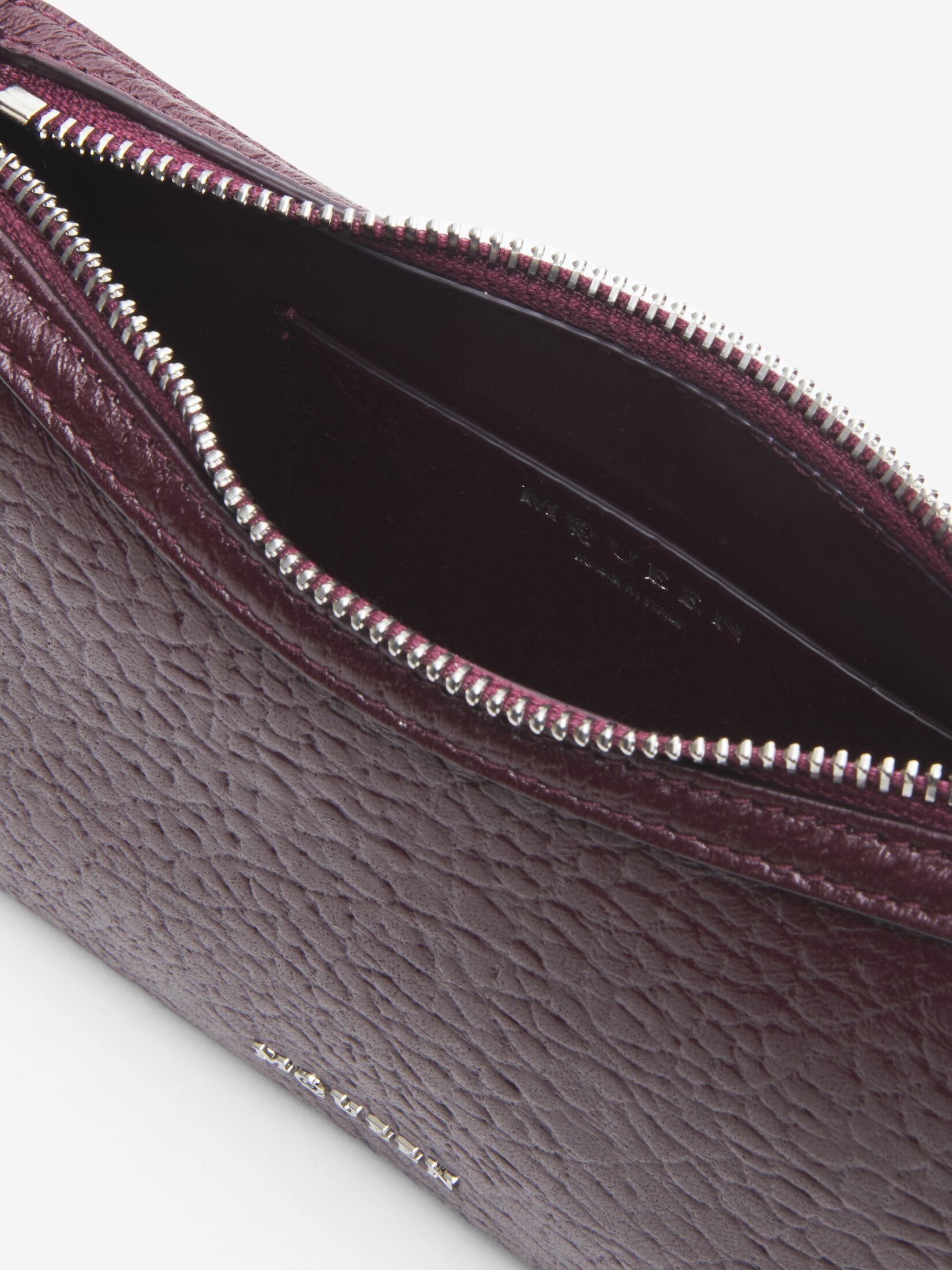 Alexander Mcqueen Mini T-bar Leather Shoulder Bag In Brown