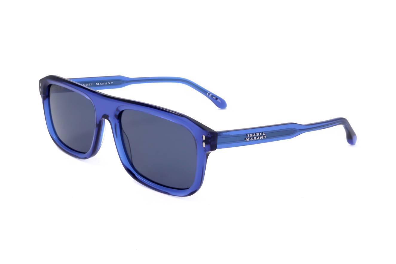 Isabel Marant Geometric Sunglasses In Blue