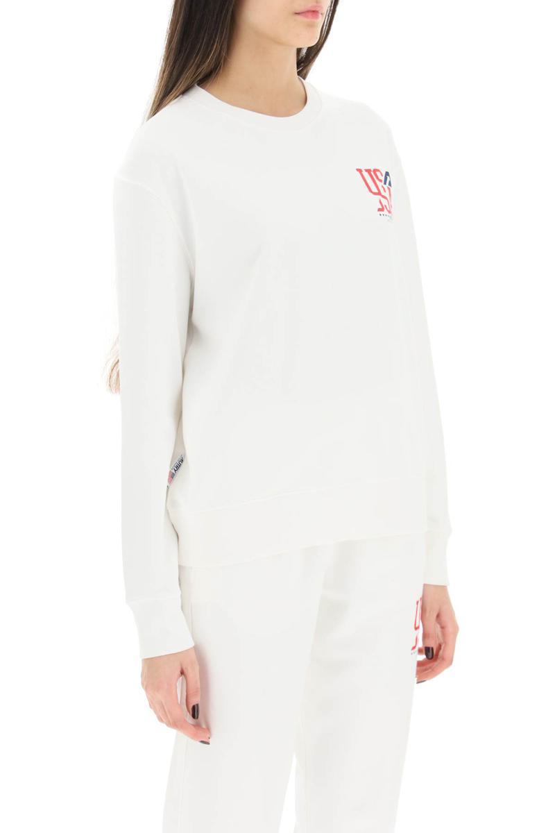 Autry Iconic Sweatshirt Crew Neck In Multicolor