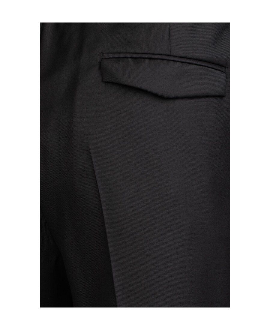 Dior Lace Up Sweatpants In Black