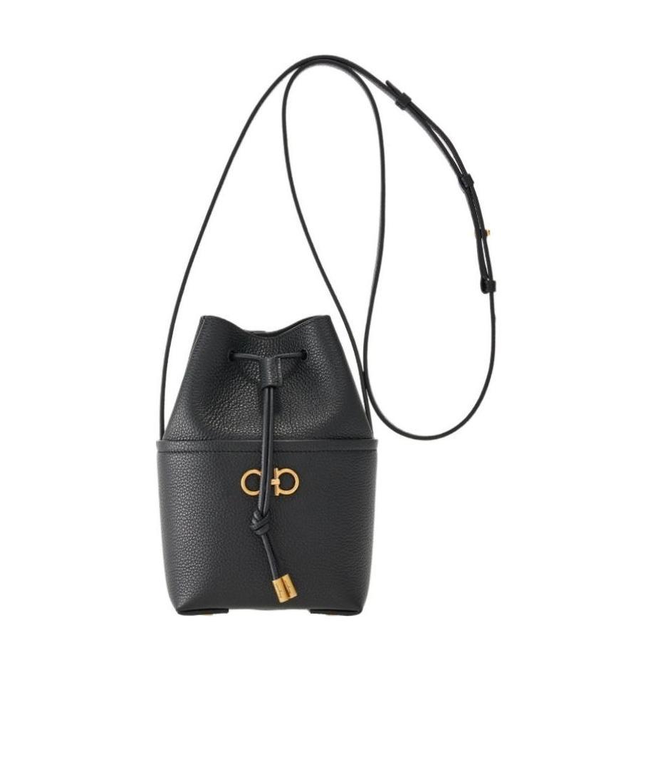 FERRAGAMO GANCINI SOFT BUCKET BAG