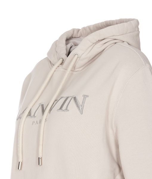 Lanvin Long Sleeve Sweatshirt In White