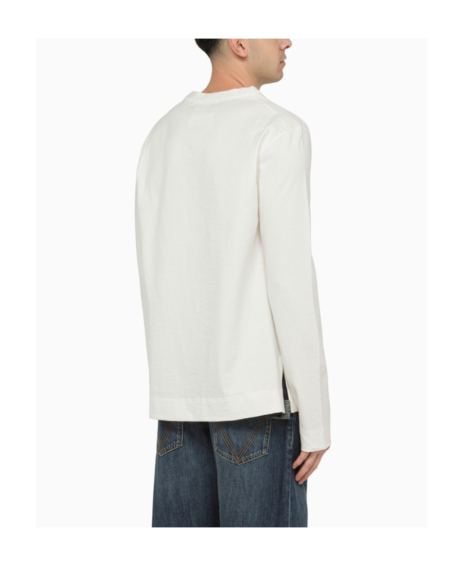 Jil Sander Basic Long-sleeved T-shirt In White
