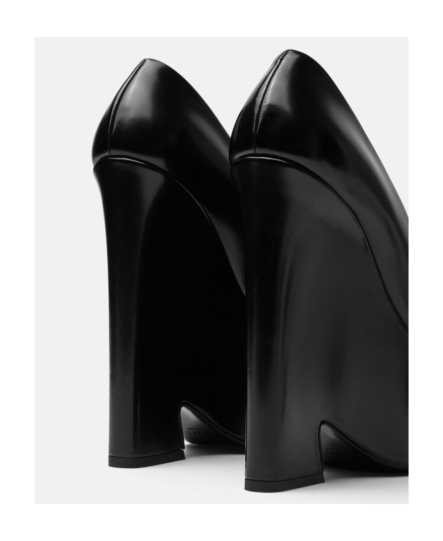 Versace Tempest Platform Pumps In Black