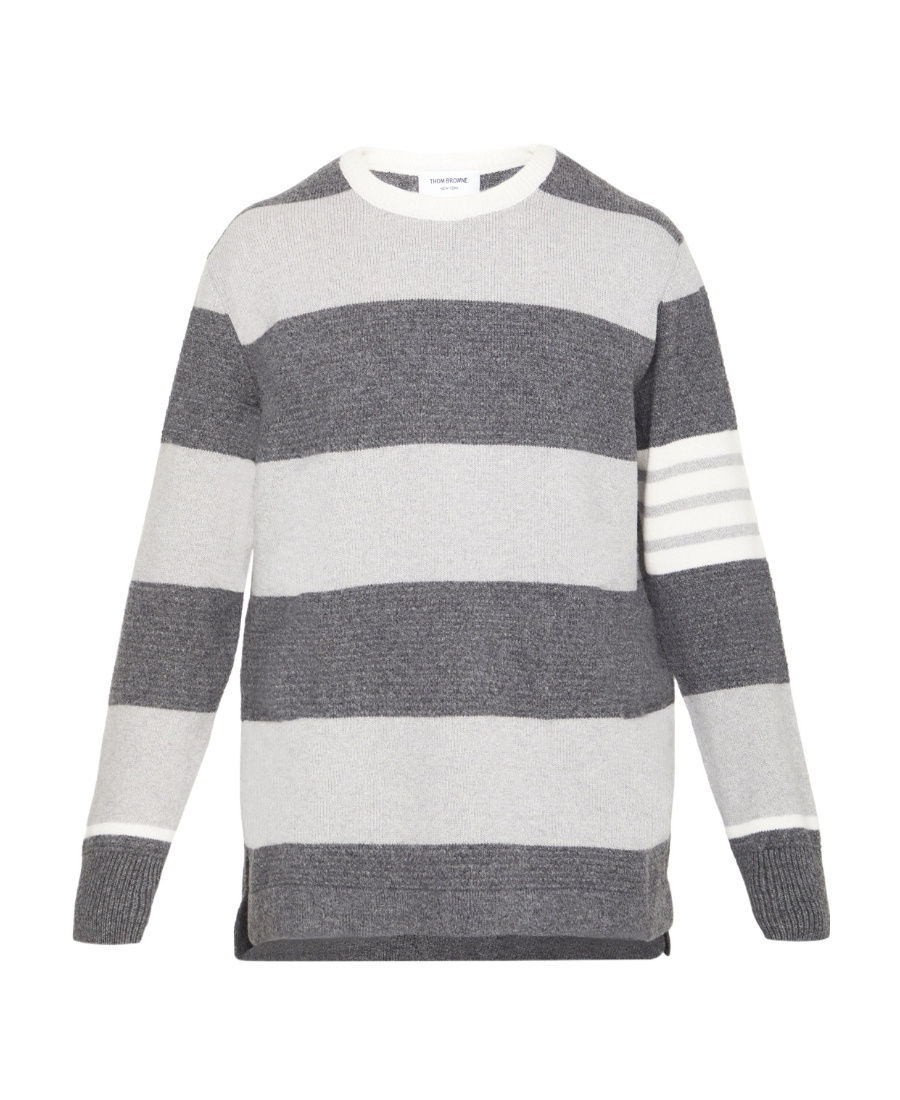 THOM BROWNE RUGBY JACQUARD PULLOVER