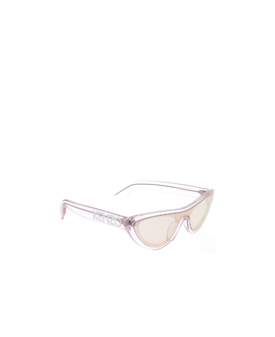 Kenzo Logo Sunglasses In White