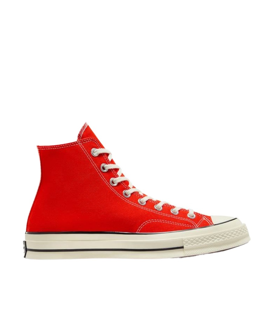 Converse Round Head High Upper Board Shoes In Orange