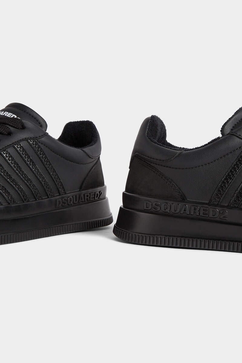 Shop Dsquared2 Lace-up Low-cut Skate Shoes In Black