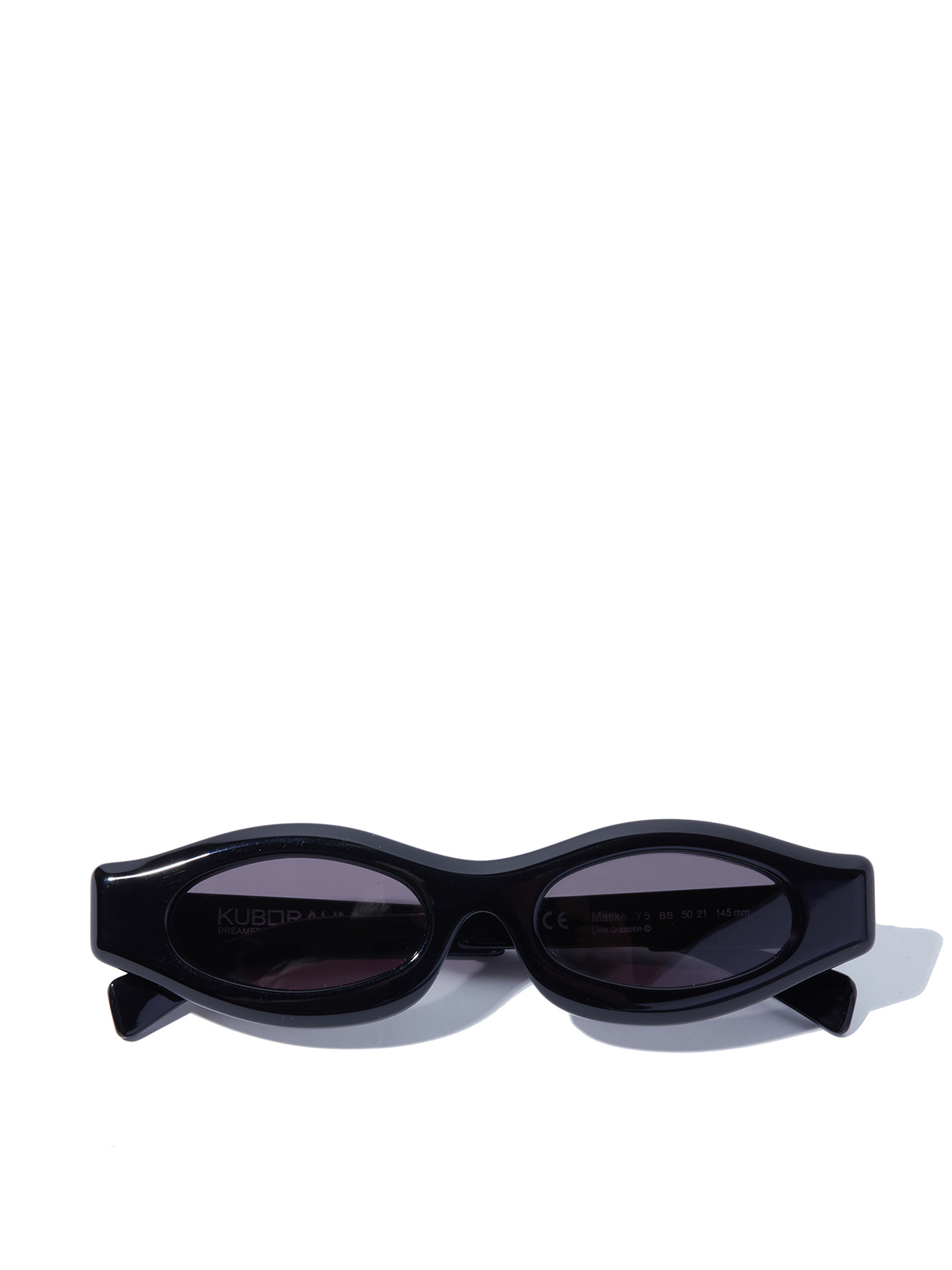 Kuboraum Cat's Eye Frame Design Sunglasses In Black