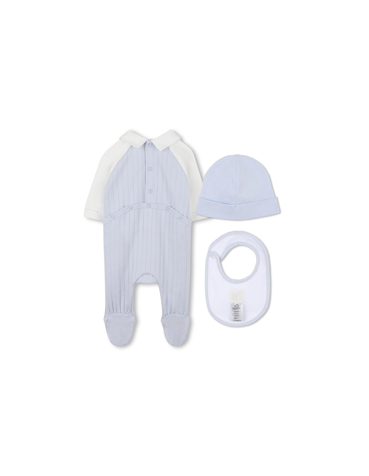 Givenchy Long-sleeved Three-piece Bodysuit In Blue