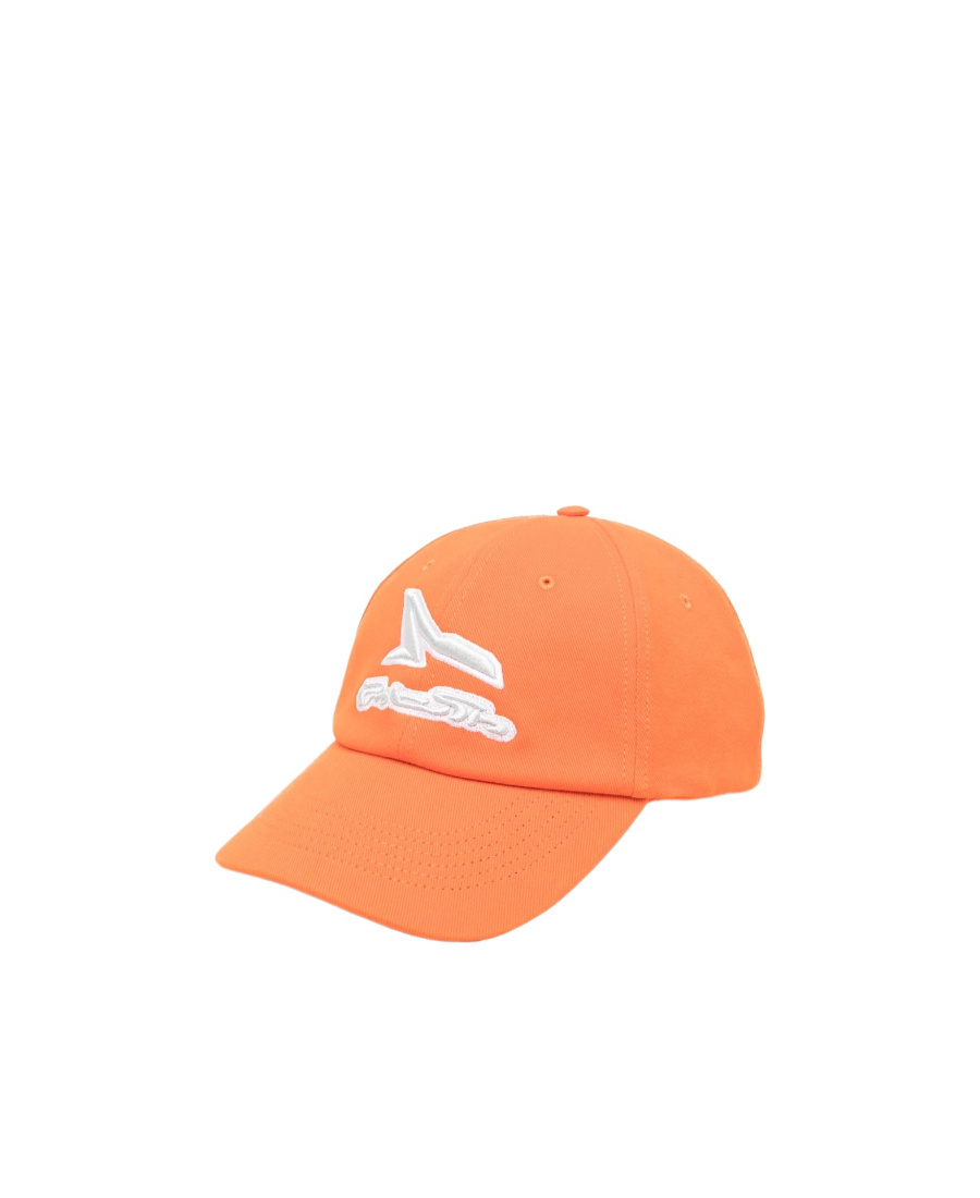 Ambush Embroidered-logo Cotton Baseball Cap In Orange