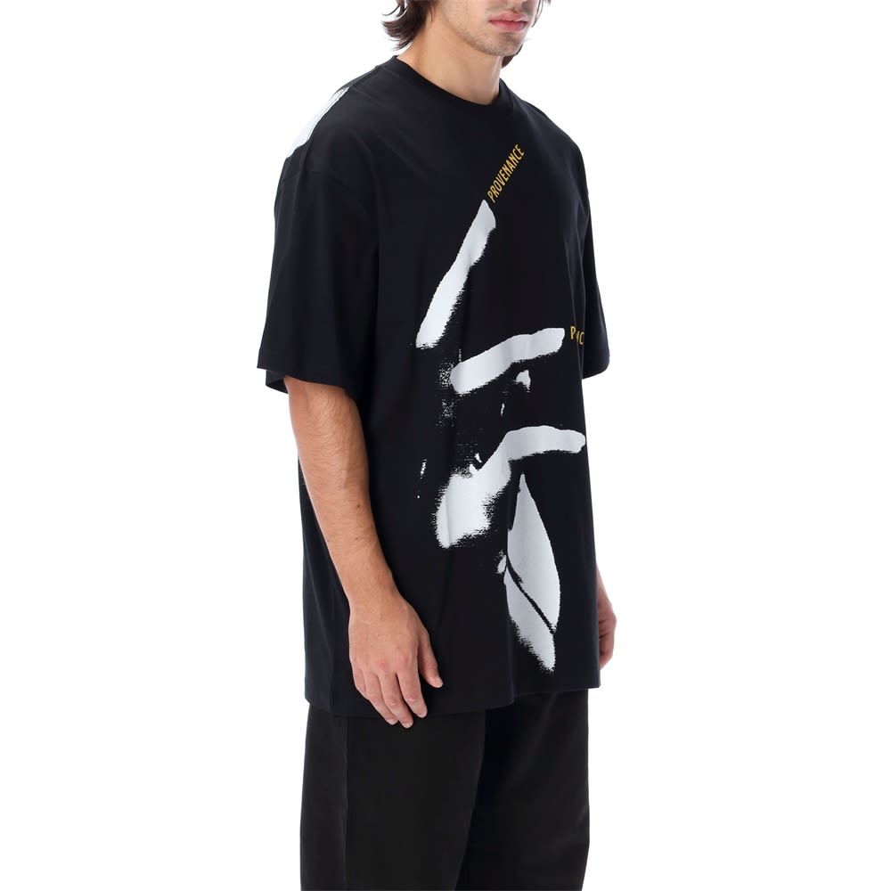 Raf Simons Graphic-print T-shirt In Black