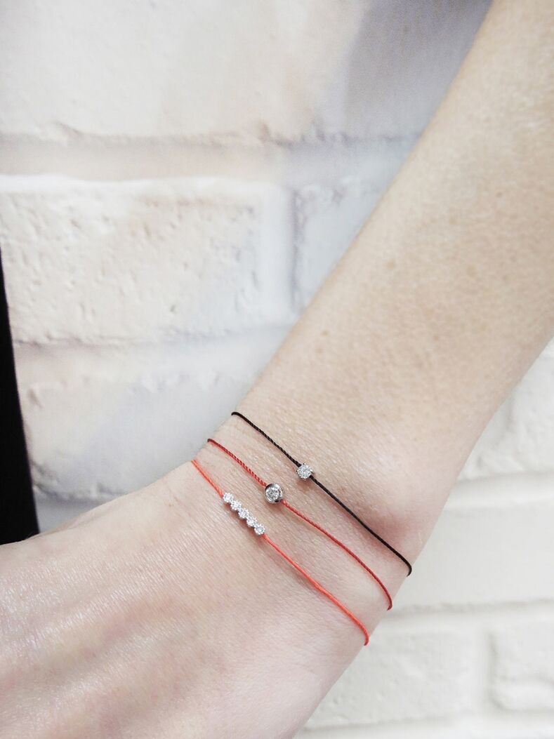 Redline X Joffre Pure Round Diamond Bracelet In White