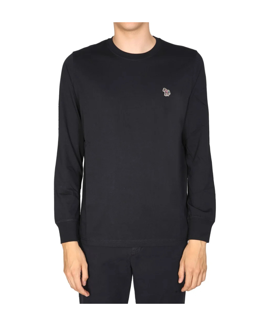 PAUL SMITH ZEBRA-PATCH LOGO SWEATSHIRT