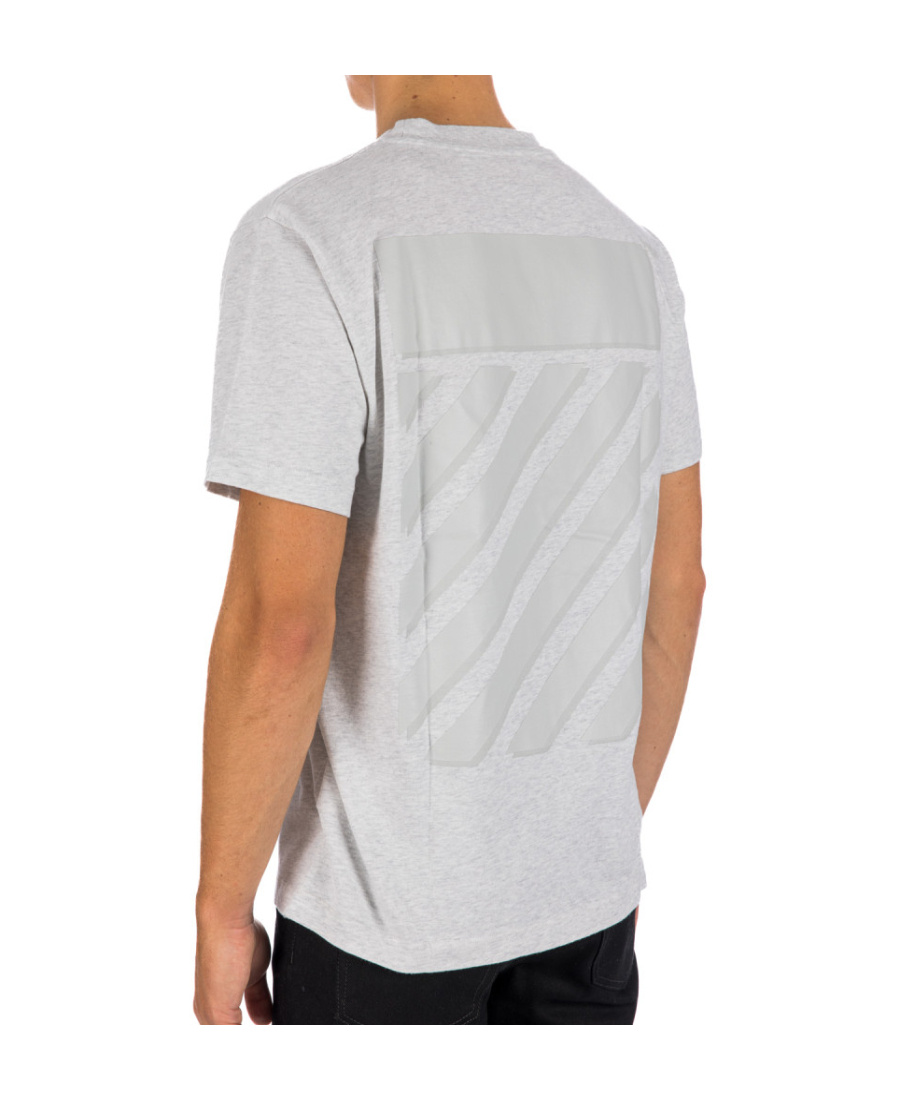 Off-white Diag Tab Cotton T-shirt In White