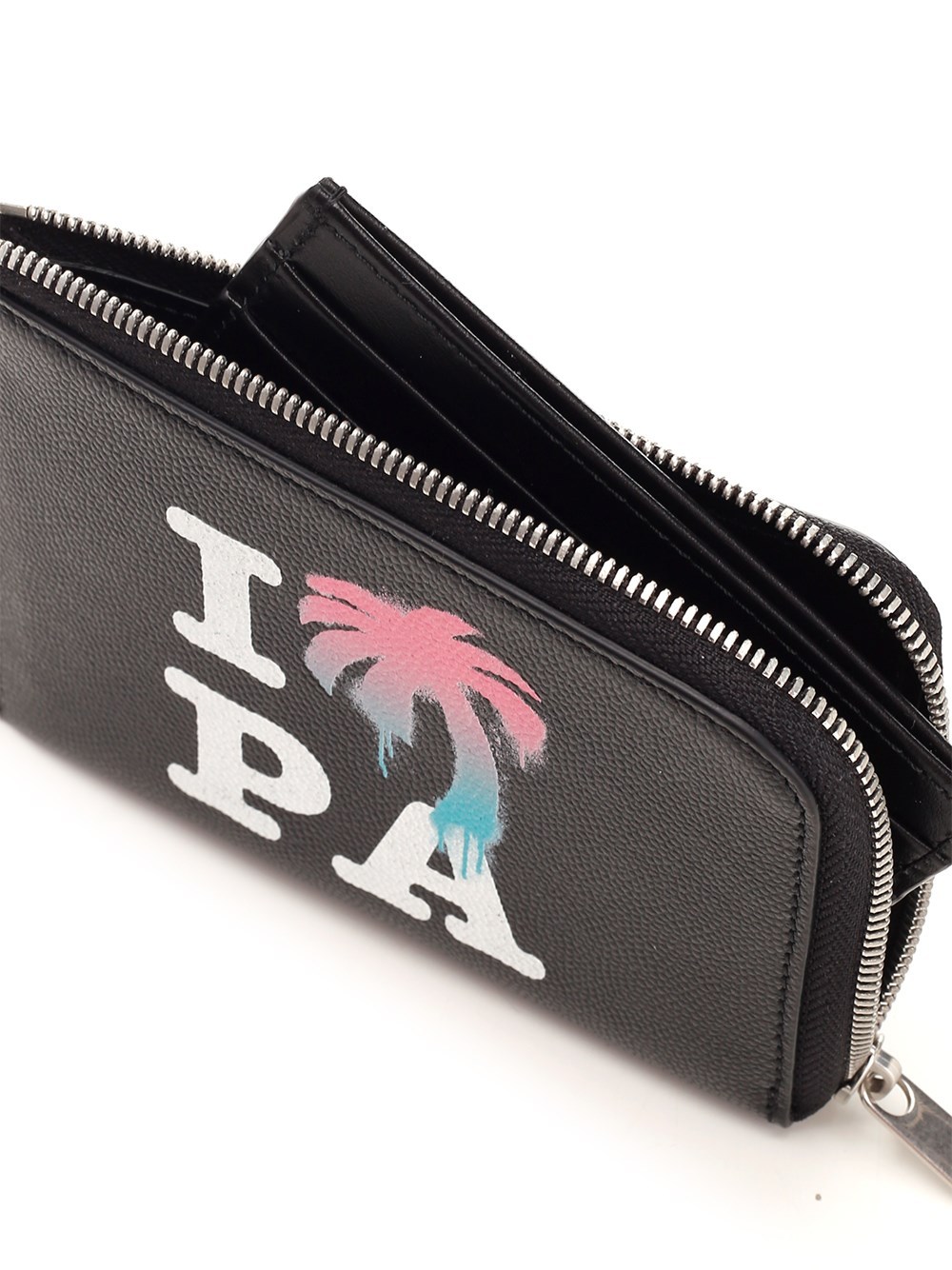 Palm Angels I Love Pa Coin Purse In Black
