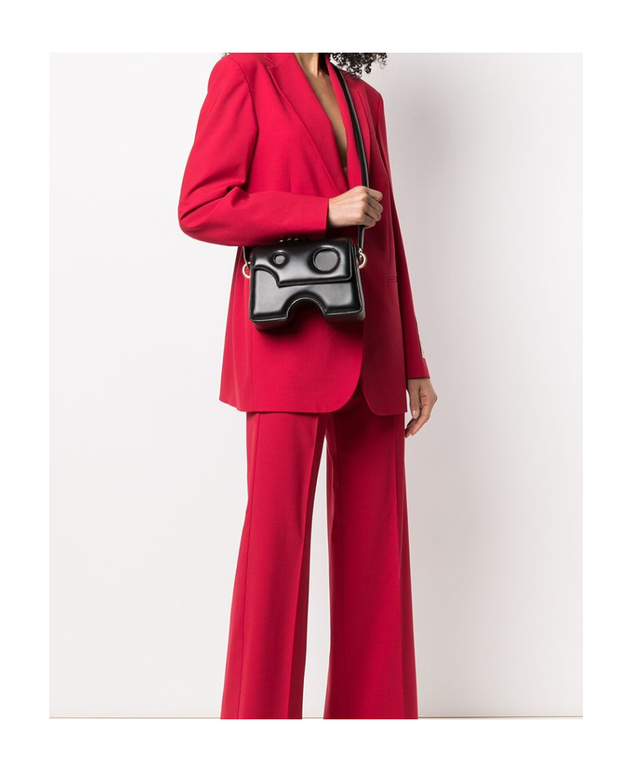 Off-white Burrow-22 Shoulder Bag In Black