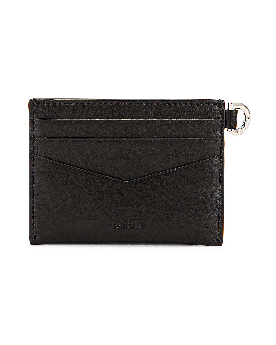 Givenchy Black 4g Card Holder In Black