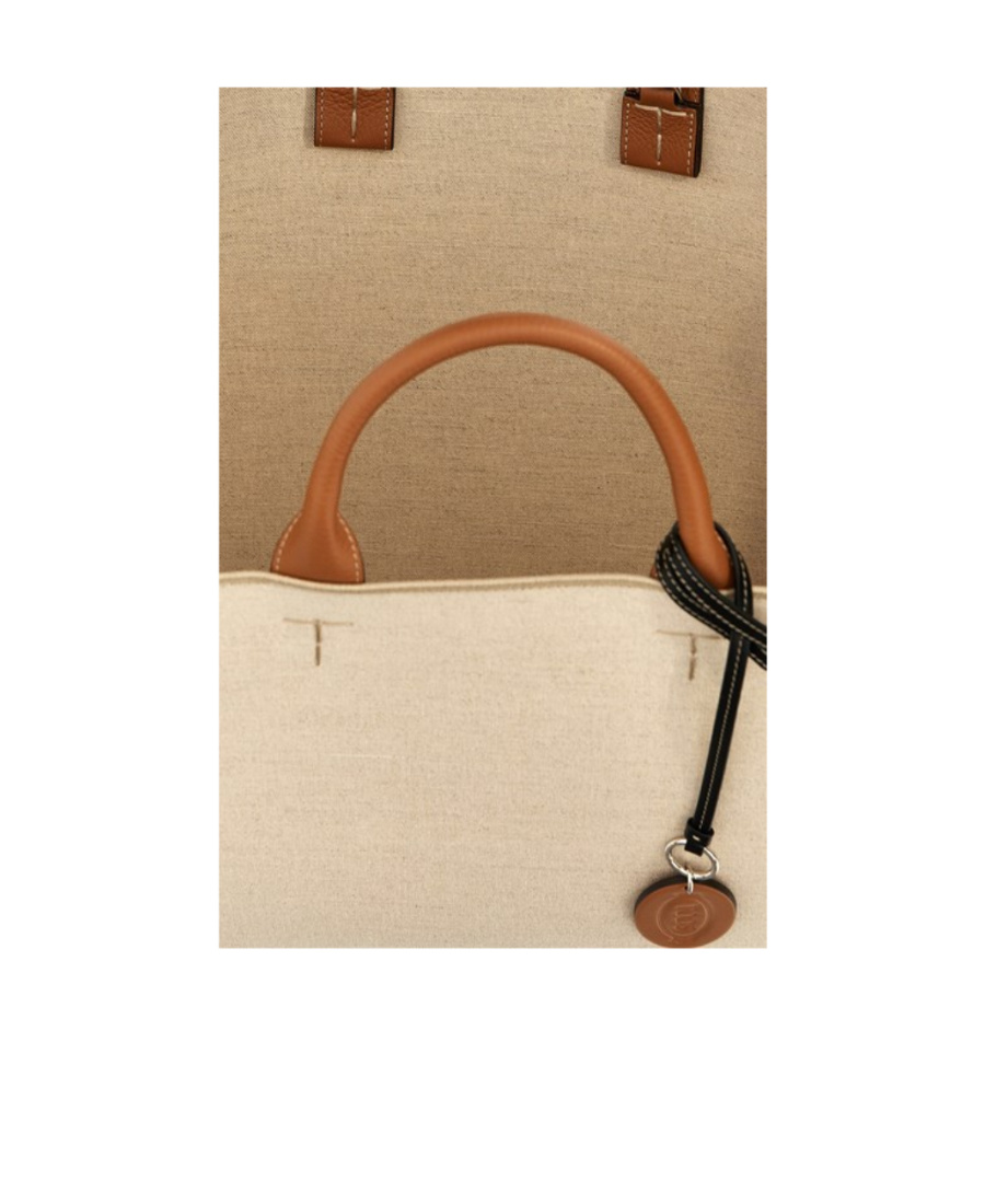Tod's Panelled Colour-block Tote Bag In Nude