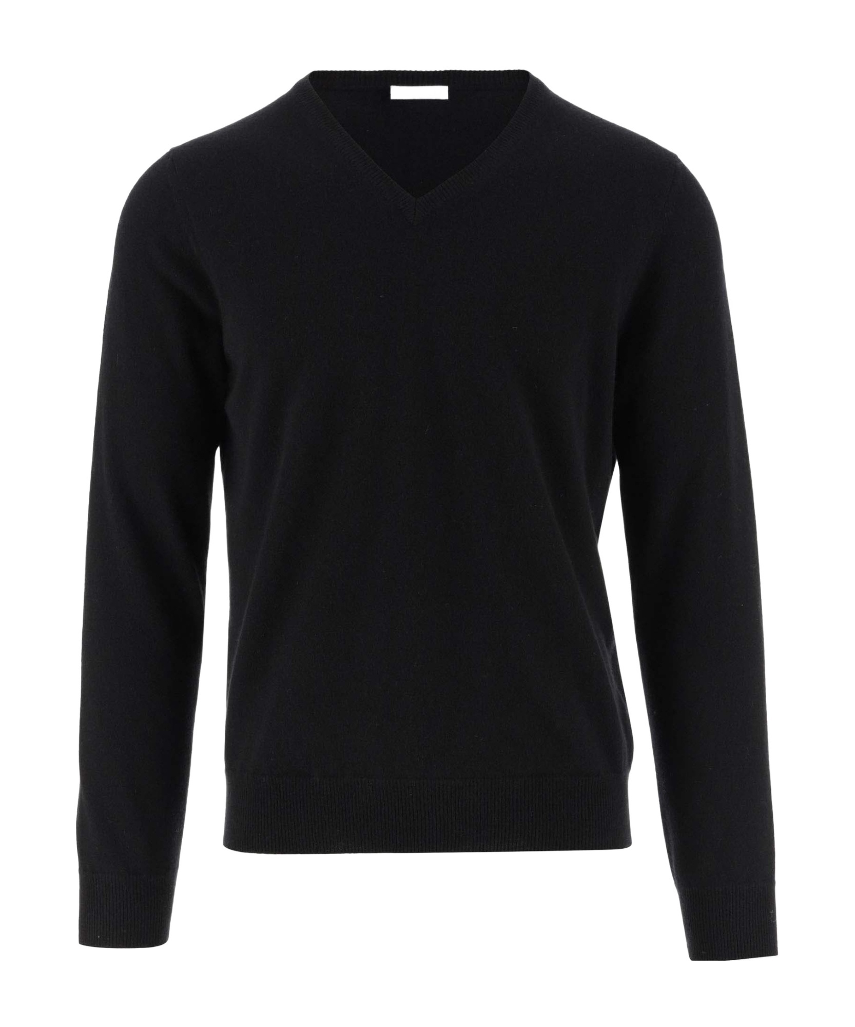 Malo Fine-knit Cashmere Jumper In Black