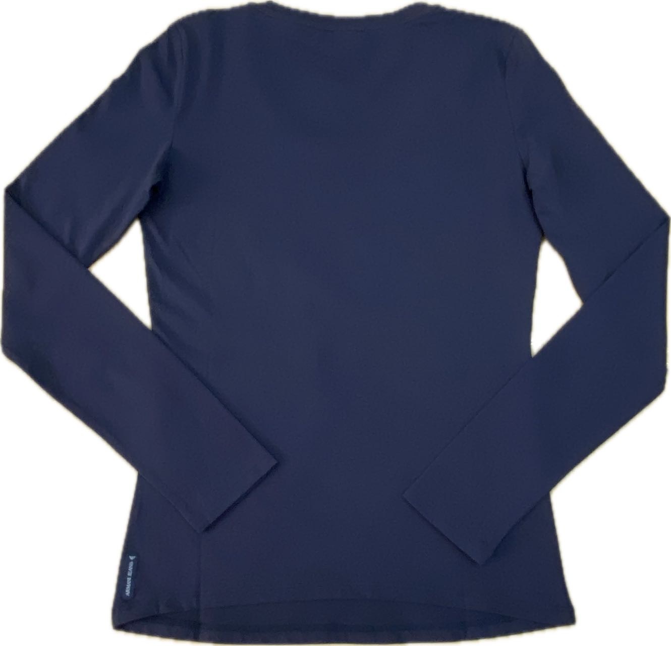 Armani Jeans Long-sleeved T-shirt In Blue