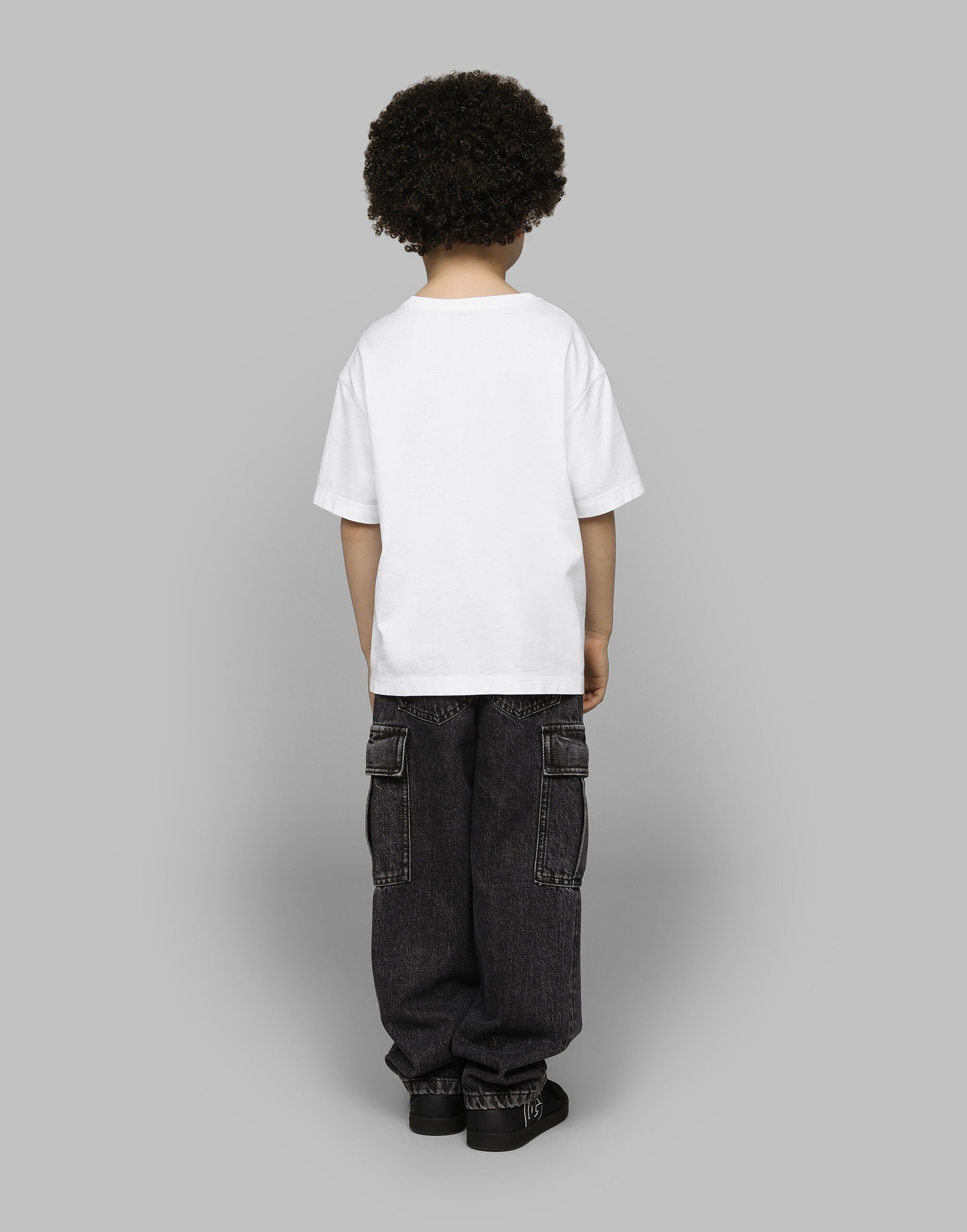 Dolce & Gabbana Logo-tag T-shirt In White