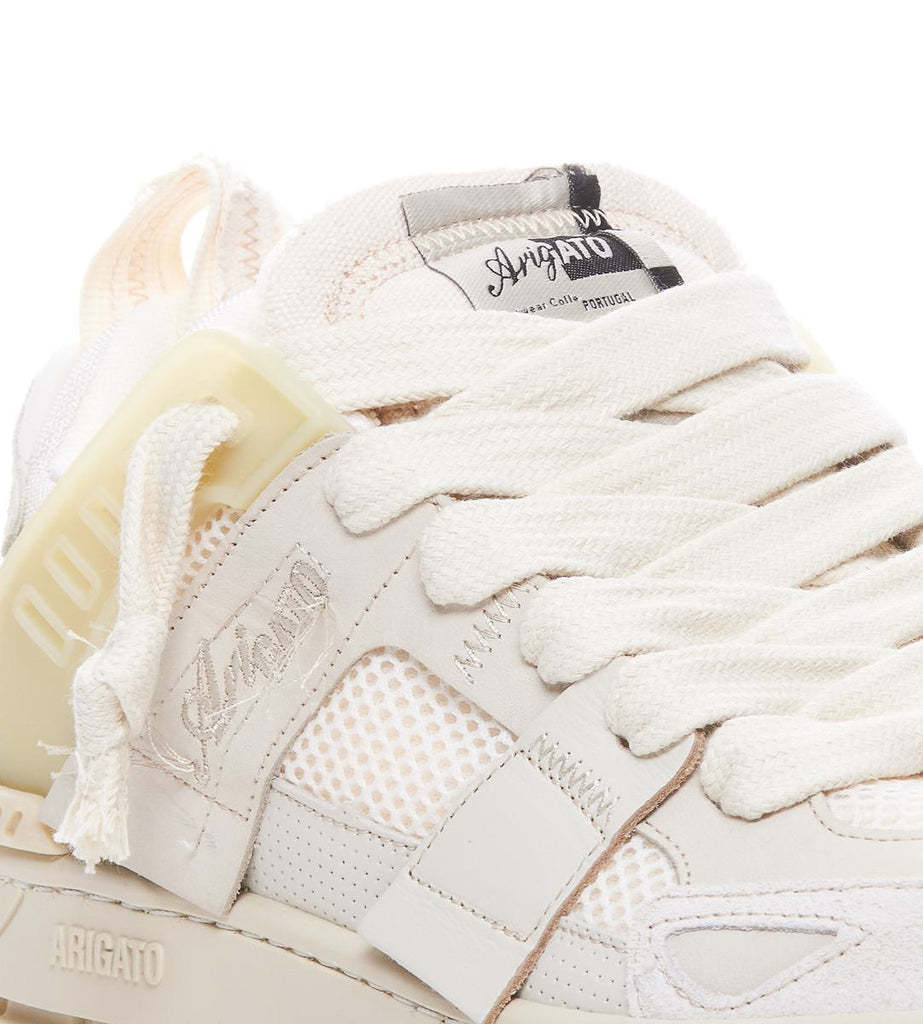 Shop Axel Arigato Area Patchwork Sneakers In White