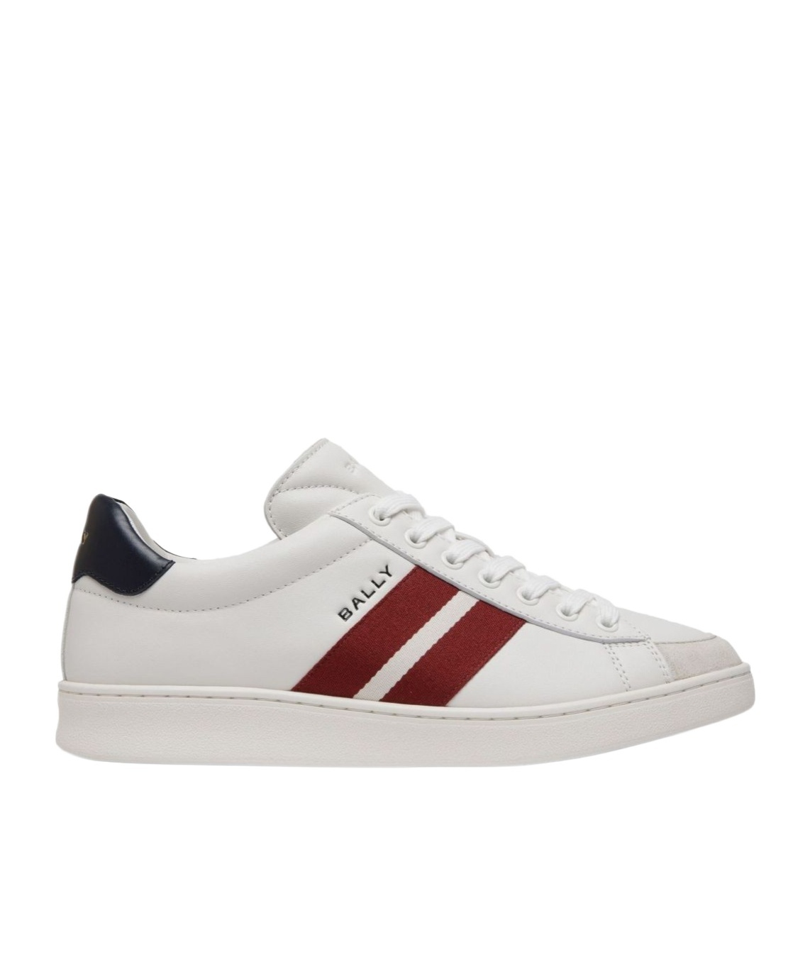 Bally Round-head Casual Shoes In White