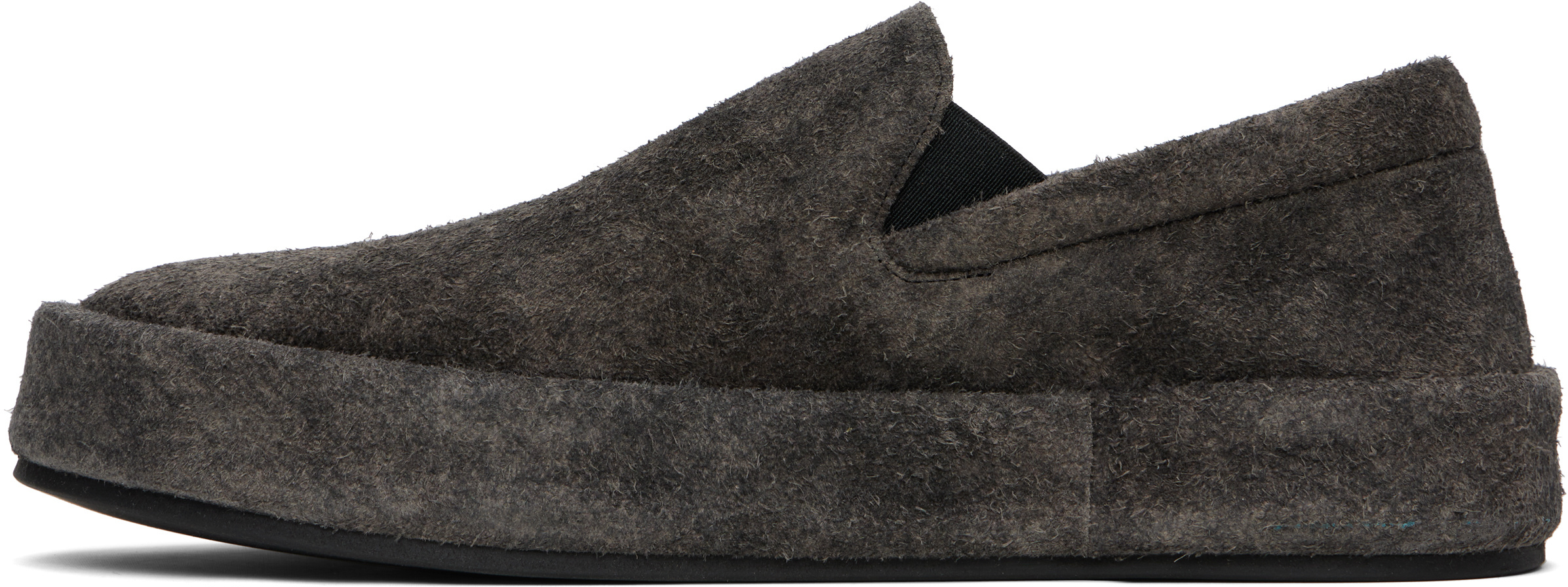 Marsèll Black Cassapelle Slip-on Sneakers In Black