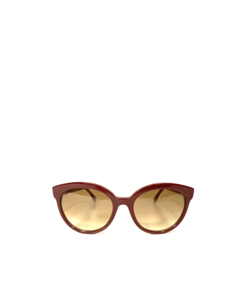 Fendi Logo Sunglasses In Nude