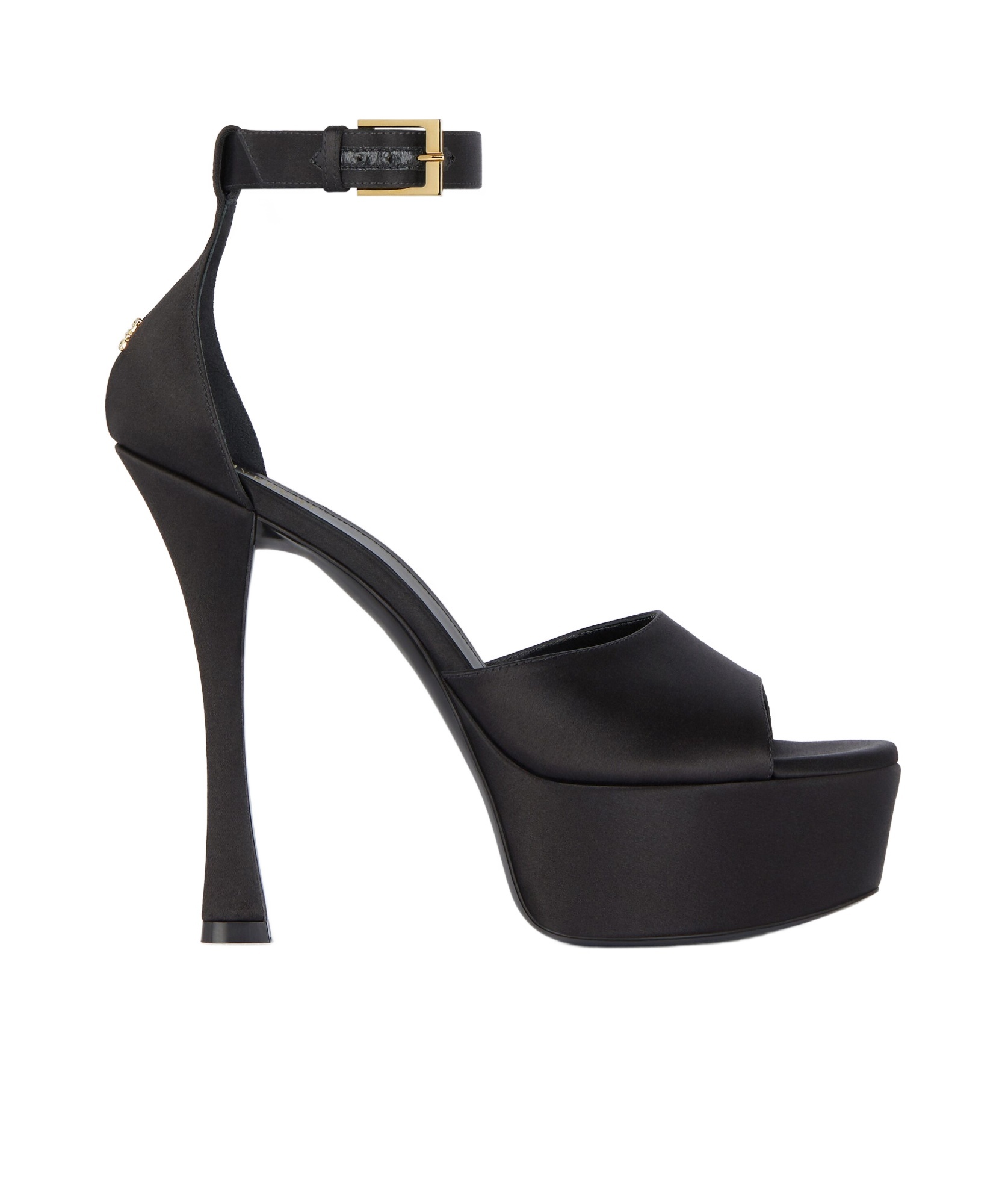 Givenchy 4g Liquid Logo Platform Sandal In Black