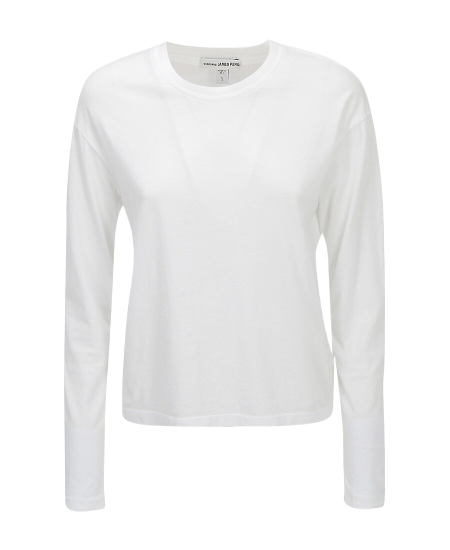 James Perse Jersey T-shirt In White