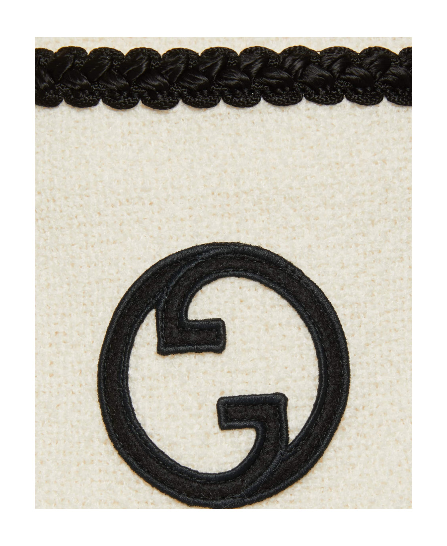 Gucci Braid-embellished Tweed Shorts In White