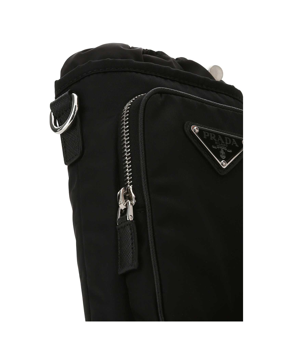 Prada Re-nylon Smartphone Case In Black