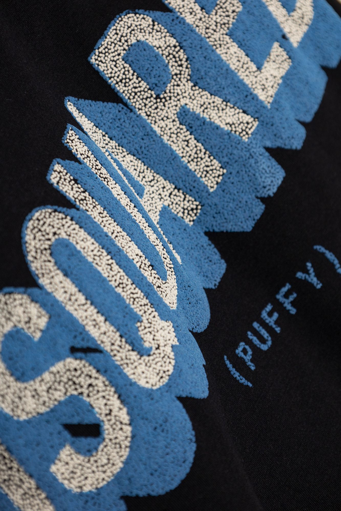 Dsquared2 Short-sleeve T-shirt With Puffy Logo In Blue