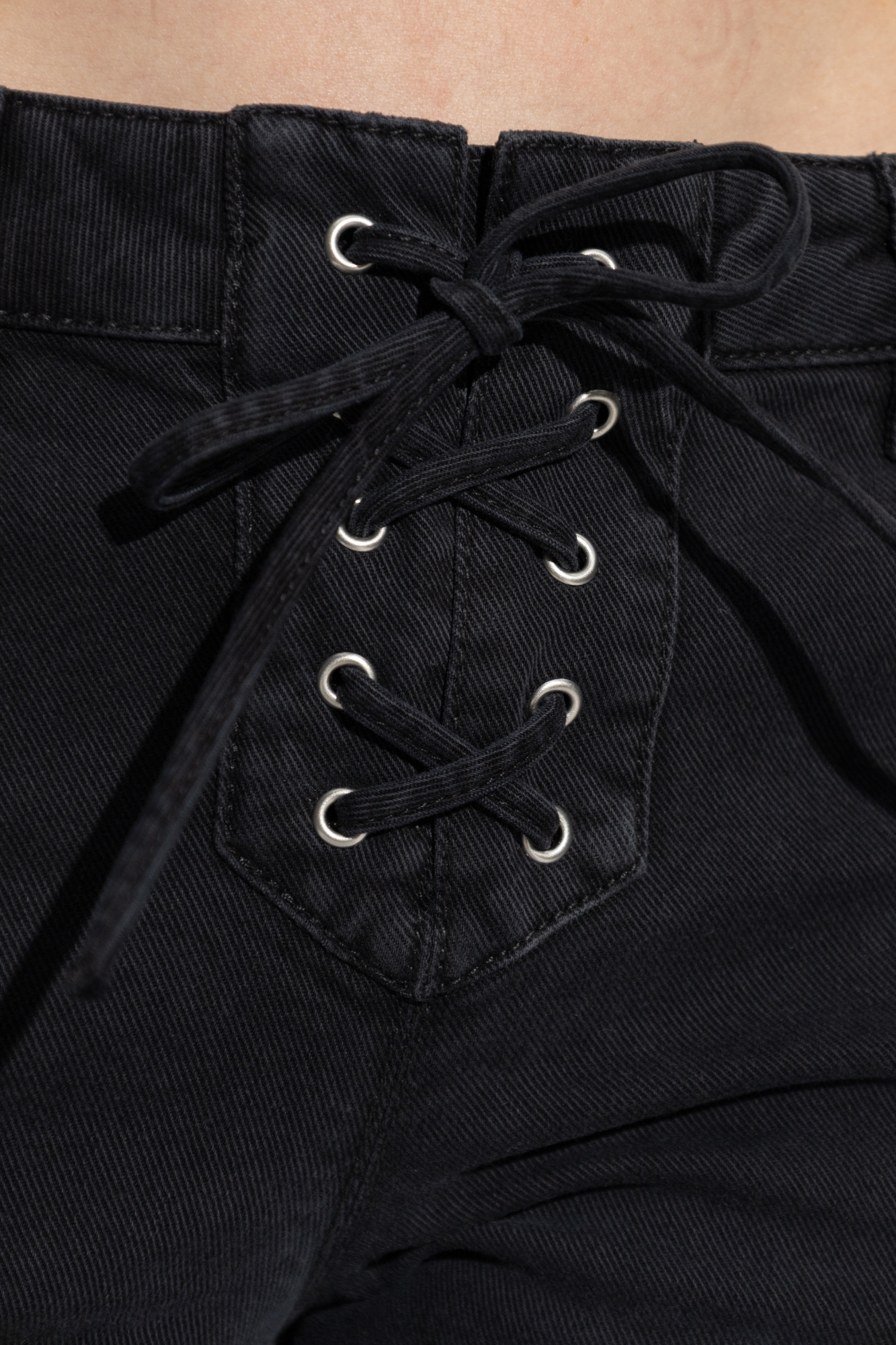 Shop Isabel Marant Vanel Pants In Black